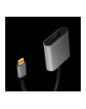 logilink Adapter USB-C do DP/F, 4K/60Hz, Aluminiowy 0.15m - nr 7