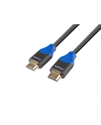 lanberg Kabel HDMI M/M V2.0 1m 4K pełna miedź czarny box