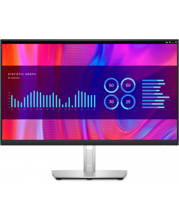 Monitor DELL P2423D-E 23.8 cala IPS LED QHD (2560x1440)/16:9/HDMI/DP/USB-C/4xUSB 3.2/RJ45/3Y AES