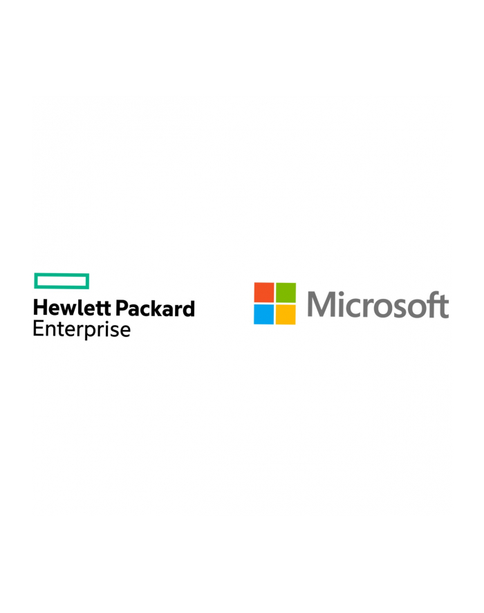 hewlett packard enterprise Oprogramowanie MS WS22 16C DC ROK (wersja europejska) SW P46123-A21 główny