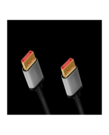 logilink Kabel DisplayPort 8K/60 Hz,DP/M do DP/M aluminiowy 1m nr 2