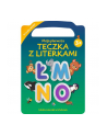 Łebskie zwierzaki w literkowie. Moja pierwsza teczka z literkami. Literki Ł-O KS66607 Trefl - nr 1