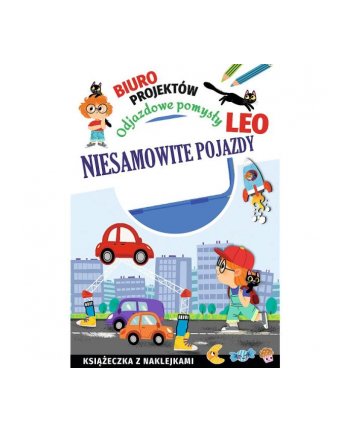 Biuro projektów '';Odjazdowe pomysły Leo'';. Niesamowite pojazdy KS68052 Trefl