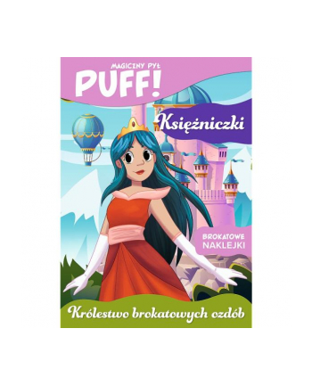 PUFF! Magiczny pył. Królestwo brokatowych ozdób. Księżniczki KS68144 Trefl