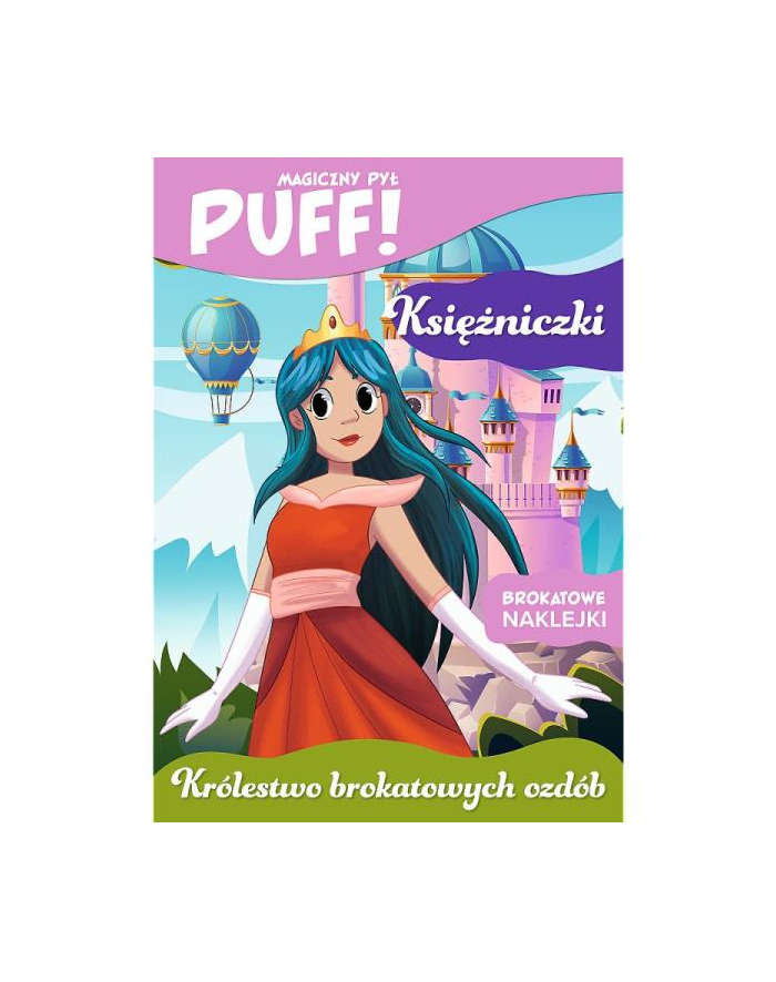 PUFF! Magiczny pył. Królestwo brokatowych ozdób. Księżniczki KS68144 Trefl główny