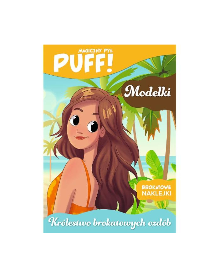 PUFF! Magiczny pył. Królestwo brokatowych ozdób. Modelki KS68151 Trefl główny