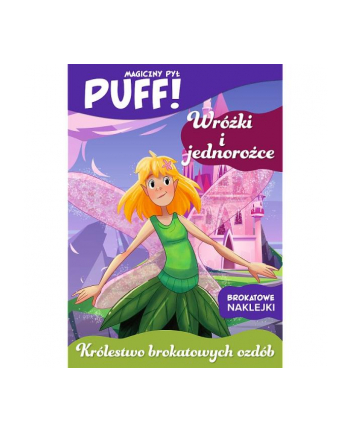 PUFF! Magiczny pył. Królestwo brokatowych ozdób. Wróżki i jednorożce KS68168 Trefl