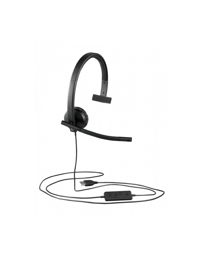 logitech H570e Sluchawki nauszne przewodowe Mono główny