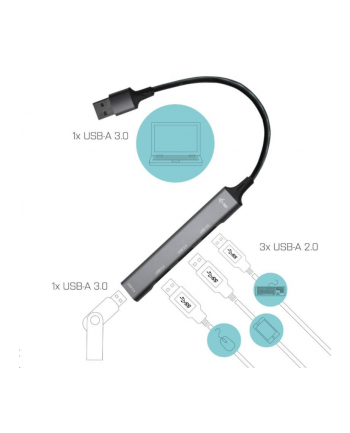 i-tec Hub USB 3.0 1x USB 3.0 + 3x USB 2.0