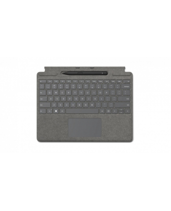 microsoft Klawiatura Surface Signature Keyboard z piórem Surface Slim Pen 2 Commercial Platinium 8X8-00067 do Pro 8 / Pro X