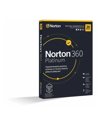 *Norton360 PLATINUM100GB PL 1U 20Dvc 1Y  21427517