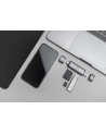 digitus Czytnik kart 3-portowy USB Typ C/ USB 3.0 SuperSpeed SD Micro SD HQ  aluminium Szary - nr 40