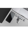 digitus Czytnik kart 3-portowy USB Typ C/ USB 3.0 SuperSpeed SD Micro SD HQ  aluminium Szary - nr 52