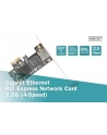 digitus Karta sieciowa przewodowa PCI Express 1x RJ45 2.5 Gigabit Ethernet 10/100/1000/2500Mbps - nr 2