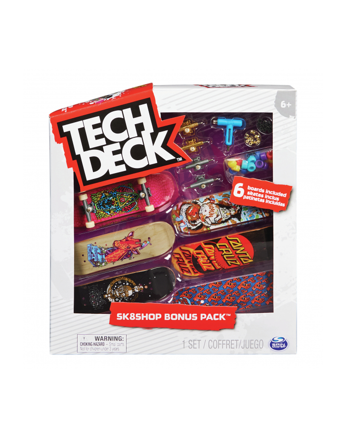 Tech Deck Deskorolka na palec Skateshop p6 6028845 Spin Master główny