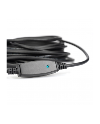 digitus Kabel przedłużający USB 3.0 SuperSpeed Typ USB A/USB A M/Ż aktywny Czarny 10m