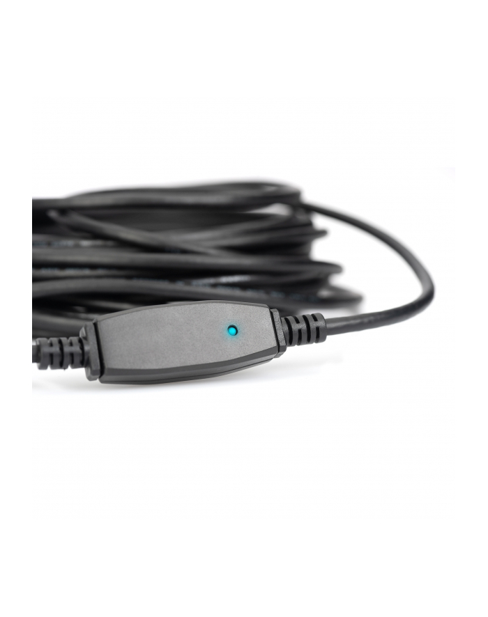 digitus Kabel przedłużający USB 3.0 SuperSpeed Typ USB A/USB A M/Ż aktywny Czarny 10m główny