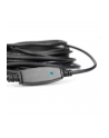 digitus Kabel przedłużający USB 3.0 SuperSpeed Typ USB A/USB A M/Ż aktywny 15m Czarny - nr 19