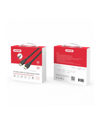 unitek Kabel HIGH SPEED 2.0, 4K, 10M, C11043BK nr 1
