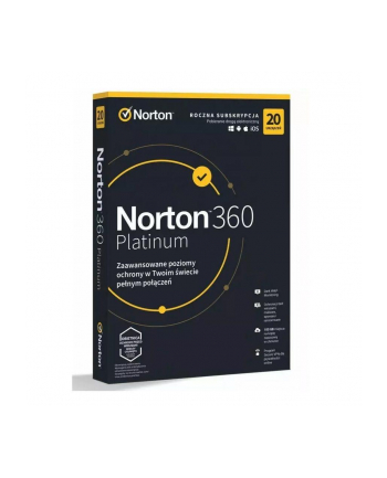 *Norton360 PLATINUM100GB PL 1U 20Dvc 1Y  21427517