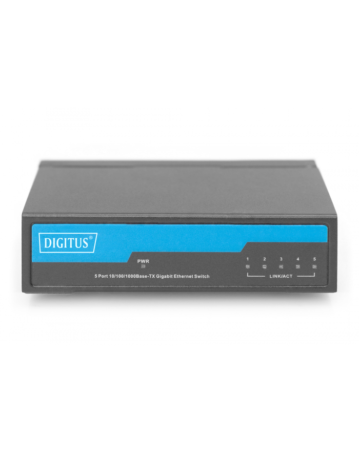 digitus Switch niezarządzalny Gigabit Ethernet desktop 5x 10/100/1000 Mbps główny