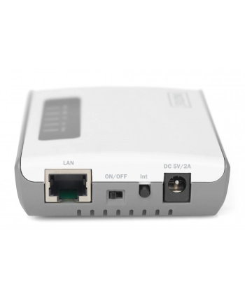digitus Serwer sieciowy wielofunkcyjny, bezprzewodowy 2-portowy, USB 2.0, 300Mbps nr 1