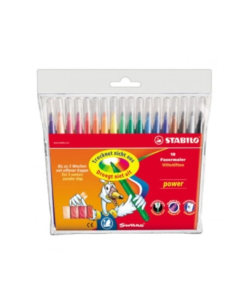Flamaster STABILO Power etui kartonowe 18 szt.