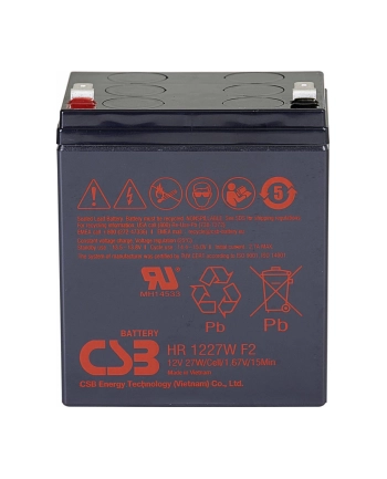 csb Akumulator HR1227WF2 27W@15min 6.5Ah 3-5lat nr 1