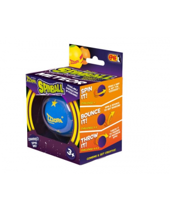 epee EP Spinball - Zakręcona zabawa, niebieska z żółtym. Meteor 092615