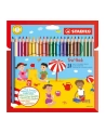 Kredka drewniana STABILO Trio gruba etui 24 szt. 203/24-01 - nr 2