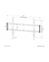 NEOMOUNTS BY NEWSTAR WL30-550BL18 Fixed Wallmount 43-86inch Max 70kg VESA max 800x400 Distance to wall 2.3cm Black - nr 44
