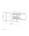 NEOMOUNTS BY NEWSTAR WL40S-850BL18 Select Screen Wall Mount 43-86inch max 60kg full motion 3 pivots VESA 800x400 Black - nr 44