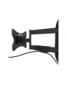 NEOMOUNTS BY NEWSTAR WL40-550BL12 Wallmount Full motion 3 pivots 32-55inch Max 35kg VESA max 200x200 Distance to wall 4.5-42cm Black - nr 41