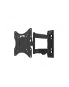 NEOMOUNTS BY NEWSTAR WL40-550BL12 Wallmount Full motion 3 pivots 32-55inch Max 35kg VESA max 200x200 Distance to wall 4.5-42cm Black - nr 65