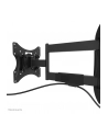 NEOMOUNTS BY NEWSTAR WL40-550BL12 Wallmount Full motion 3 pivots 32-55inch Max 35kg VESA max 200x200 Distance to wall 4.5-42cm Black - nr 83