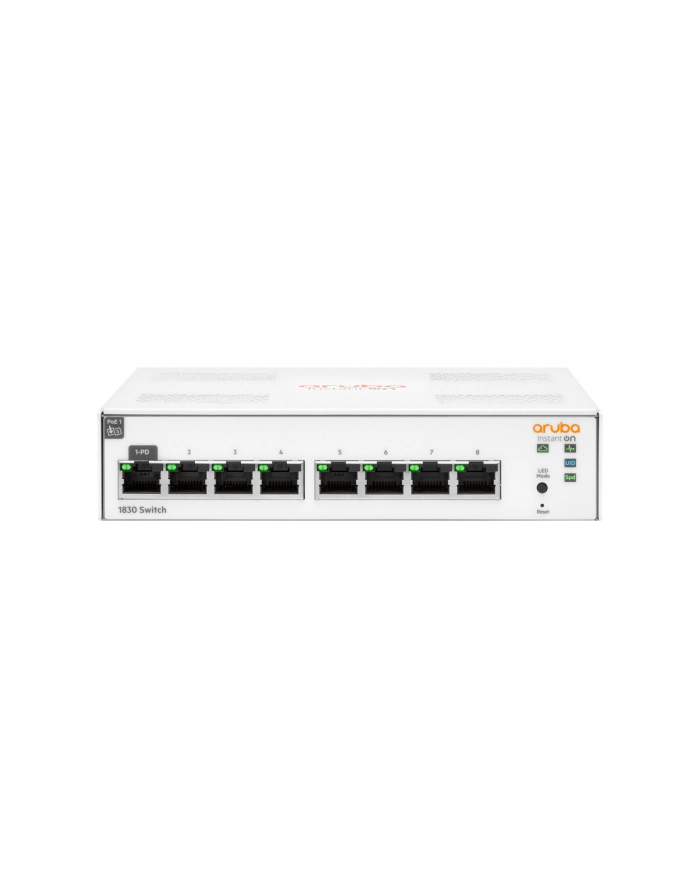 hewlett packard enterprise HPE Aruba Switch IOn 1830 8G Europe - English główny