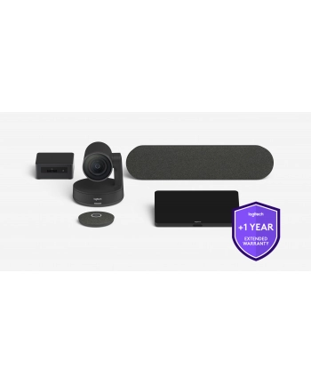 LOGITECH 1Y extended warranty for Logitech medium room solution with Tap and Rally - N/A - WW nr 1