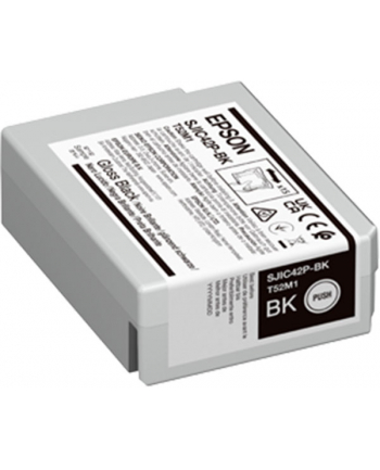 EPSON SJIC42P-BK Ink cartridge for ColorWorks C4000e BK Black nr 2