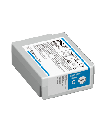 EPSON SJIC42P-C Ink cartridge for ColorWorks C4000e Cyan