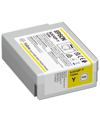 EPSON SJIC42P-Y Ink cartridge for ColorWorks C4000e Yellow