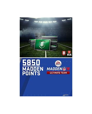 microsoft MS ESD Madden NFL 18: MUT 5850 Madden Points X1 ML