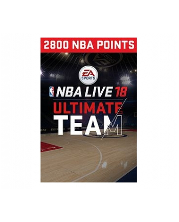 microsoft MS ESD NBA LIVE 18: NBA UT 2800 Points Pack X1 ML