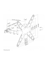NEOMOUNTS BY NEWSTAR Screen Pole Clamp/Truss Mount 3 pivots VESA 400x400 pole diameter 28-50mm - nr 8