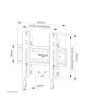 NEOMOUNTS BY NEWSTAR WL30S-850BL12 Select Screen Wall Mount 24-55inch max 50kg fixed VESA 200x200 Black - nr 40