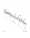 NEWSTAR Menuboard Wall mount for two 32inch-55inch/65inch Screens - Black - nr 38