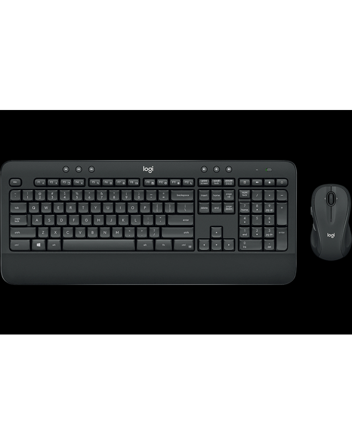 LOGITECH 920-008923 Logitech klawiatura bezprzewodowa + mysz MK545 ADVANCED, Czarna, US główny