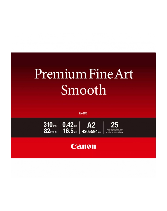 CANON FA-SM2 A2 25Sheets Premium Fine Art Smooth Paper główny
