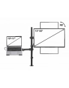 MANHATTAN Desktop Combo Mount with Monitor Arm and Laptop Stand 13 to 32inch Monitor up to 8kg and 10 to 17inch Notebook up to 8 kg - nr 10