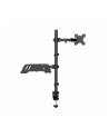 MANHATTAN Desktop Combo Mount with Monitor Arm and Laptop Stand 13 to 32inch Monitor up to 8kg and 10 to 17inch Notebook up to 8 kg - nr 26