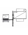 MANHATTAN Desktop Combo Mount with Monitor Arm and Laptop Stand 13 to 32inch Monitor up to 8kg and 10 to 17inch Notebook up to 8 kg - nr 29